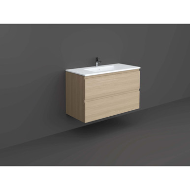 Rak Ceramics Scandinavian Oak Joy Scandi Oak Wall Hung Vanity Unit | | Mdf | 1000Mm