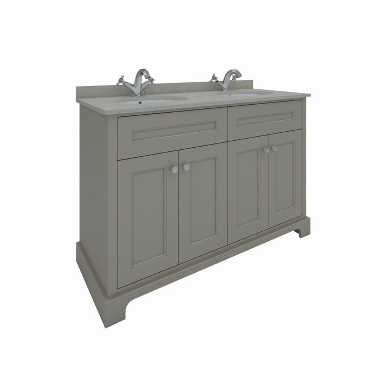 RAK Ceramics Washington 4 Door Double Basin Unit