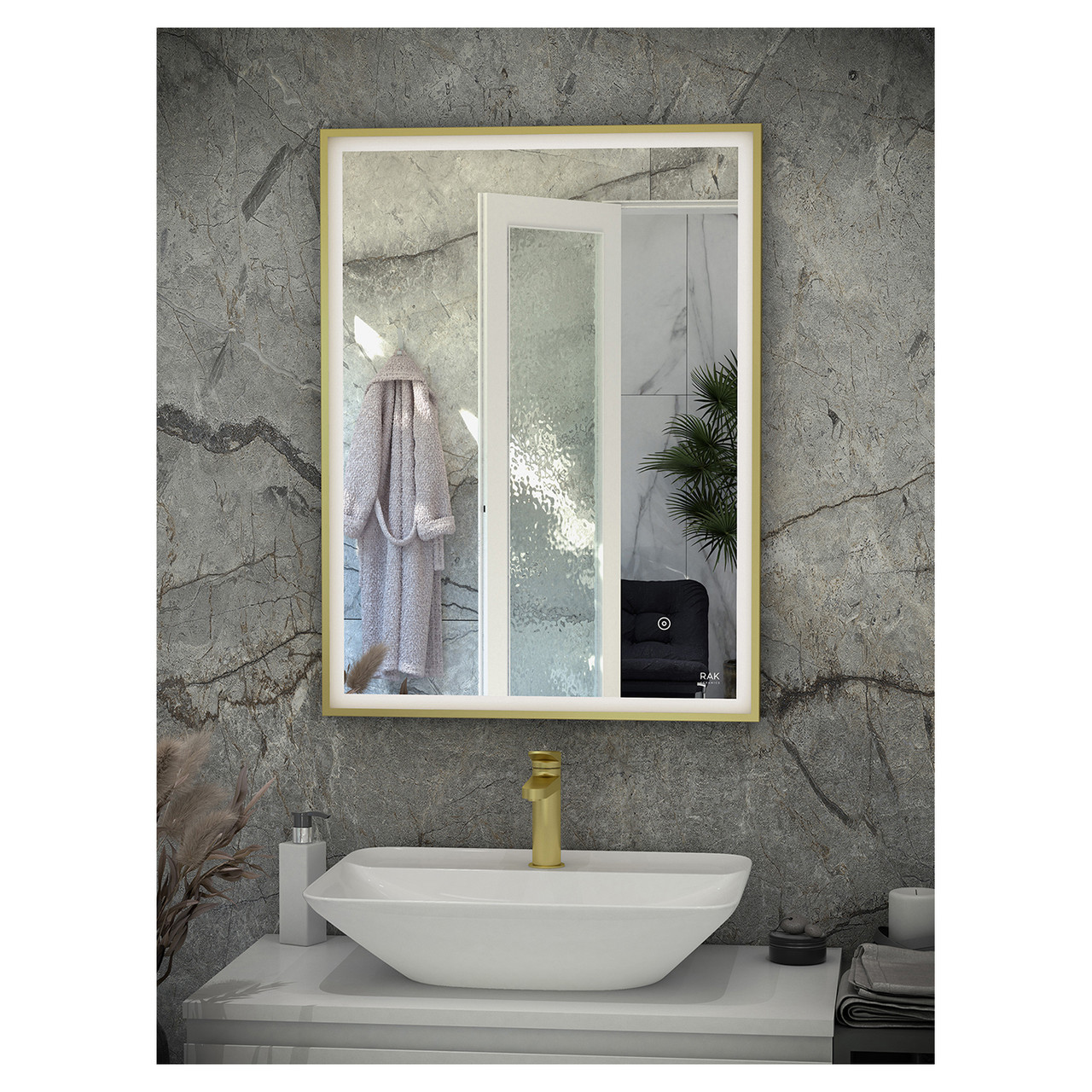 RAK Ceramics Art Square LED Mirror