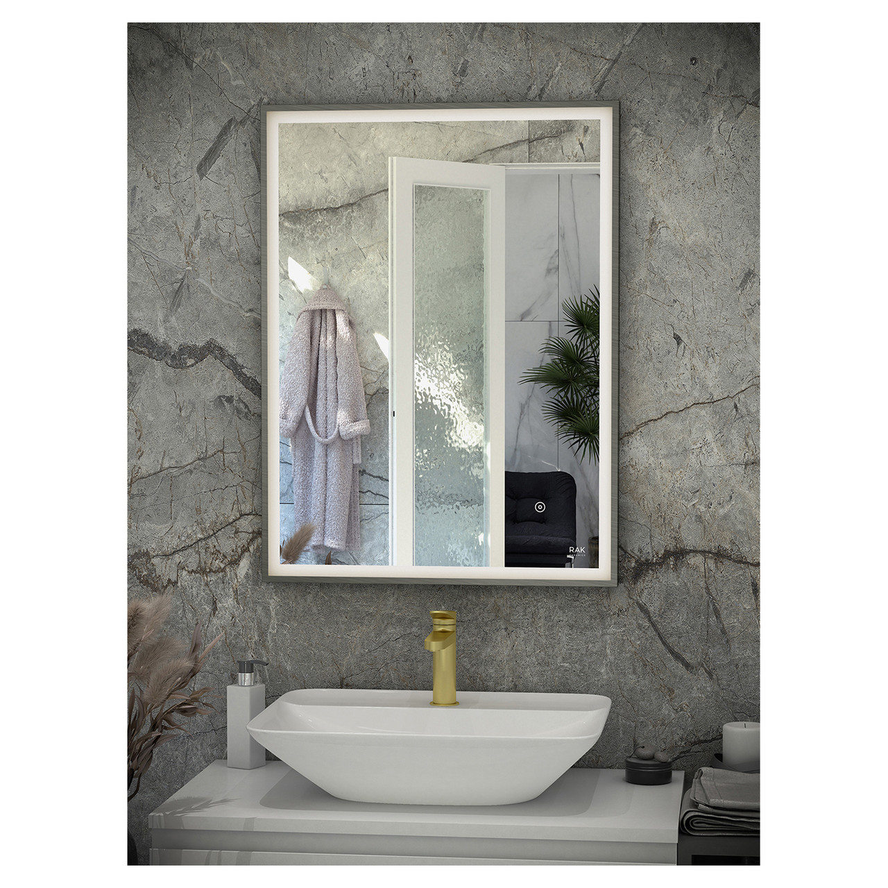 RAK Ceramics Art Square LED Mirror