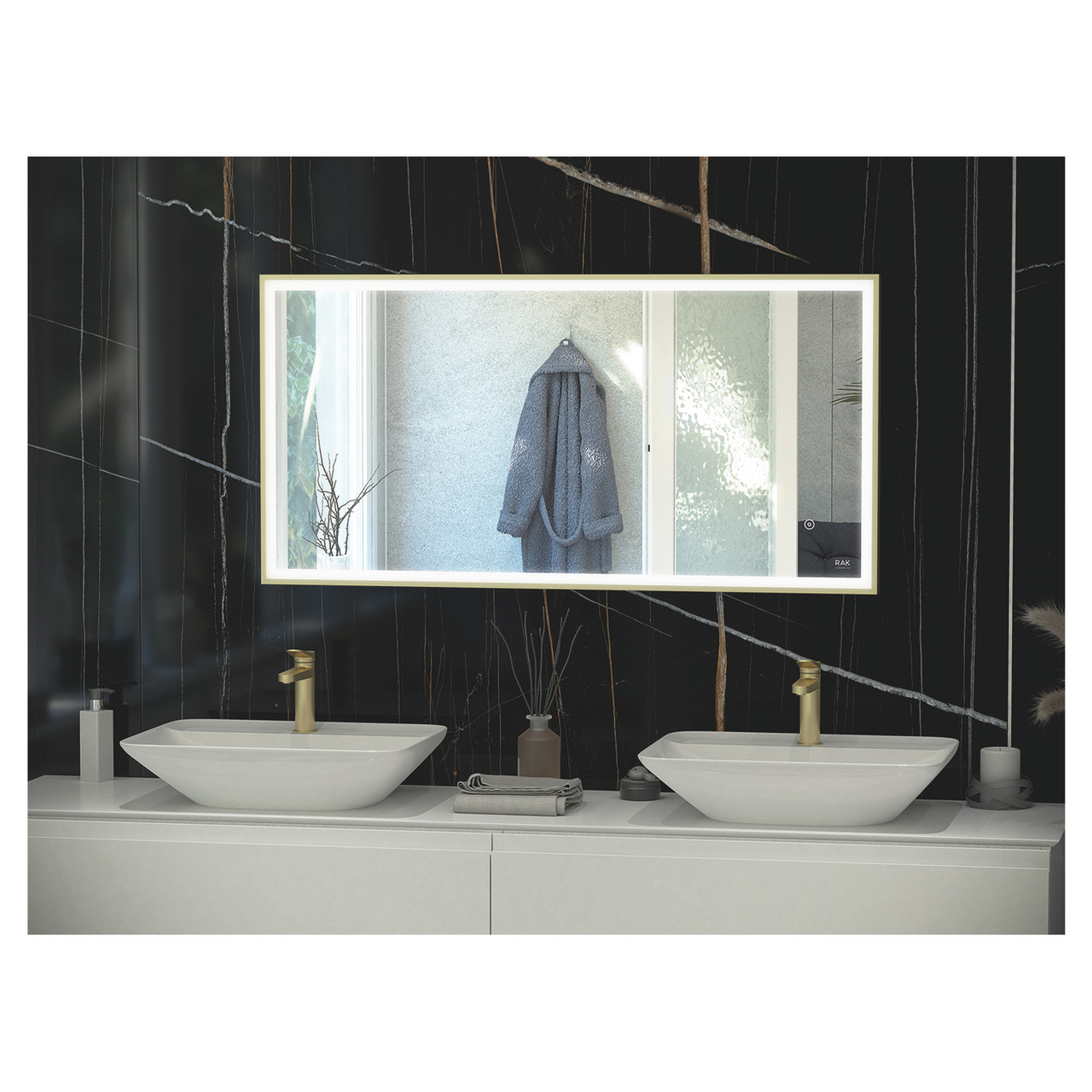 RAK Ceramics Art Square LED Mirror