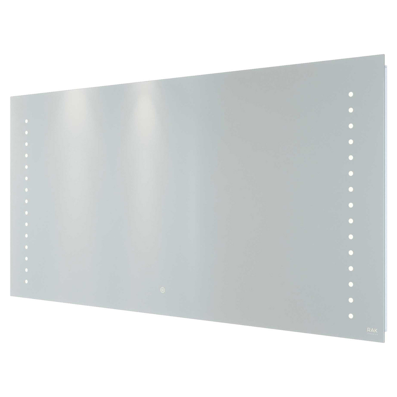 Rak Ceramics Hestia Illuminated Led Mirror With Demister And Touch Sensor | Glass/Aluminium | 1200Mm X 600Mm