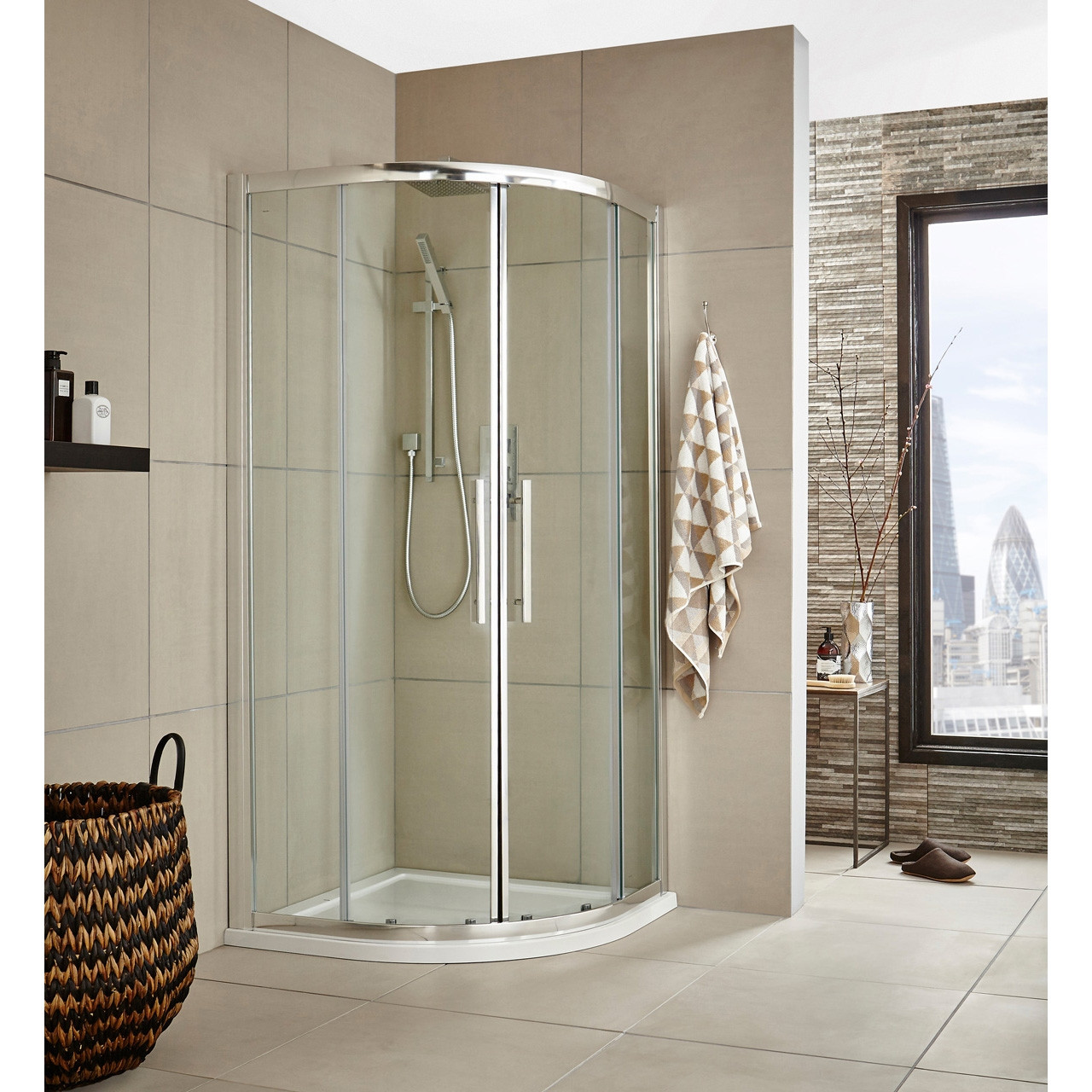 Hudson Reed Apex Double Door Quadrant Shower Enclosure