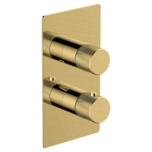 RAK Ceramics Amalfi Concealed 2 Handle Thermostatic Dual Control Shower Valve, alternate view 2