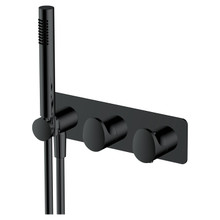 RAK Ceramics Horizontal Concealed Thermostatic Dual Control Shower Valve with Handset, alternate view 2