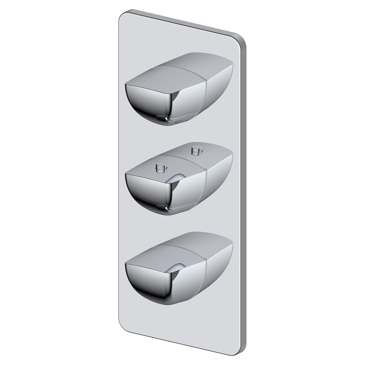 RAK Ceramics Moon Concealed Triple Control Shower Valve