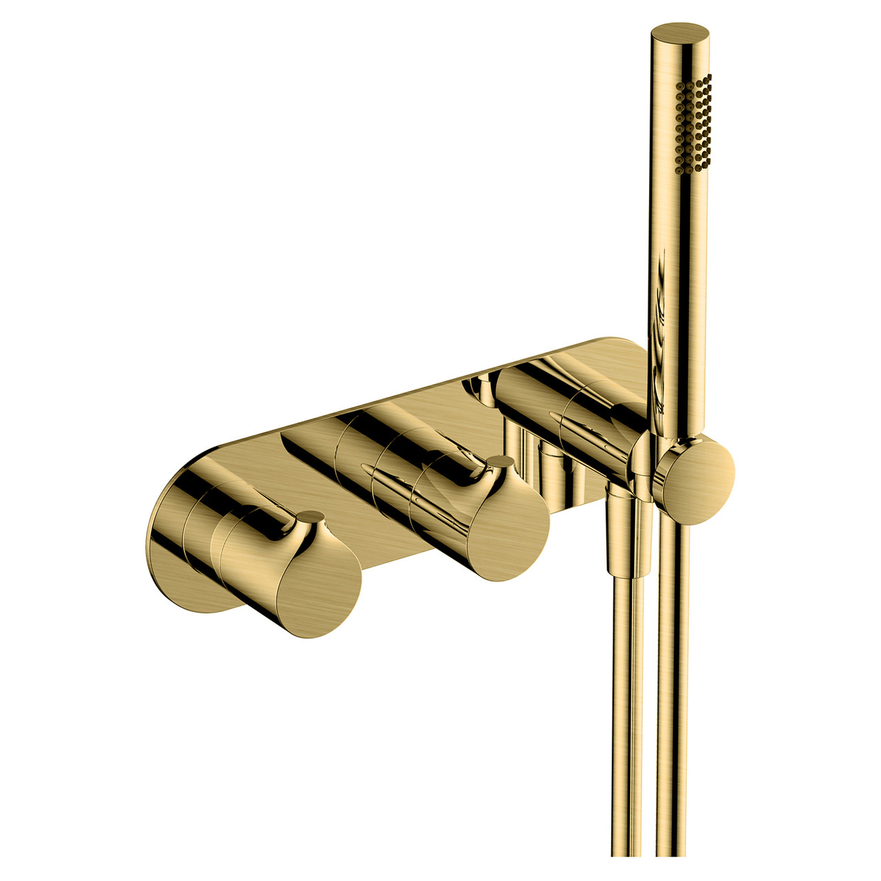 RAK Ceramics Sorrento Horizontal Concealed Thermostatic Dual Control Shower Valve with Handset