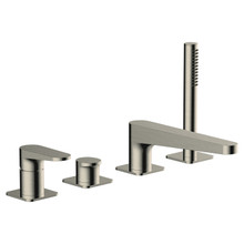 RAK Ceramics Ischia Deck Mounted 4 Tap Hole Bath Shower Mixer Tap, alternate view 2
