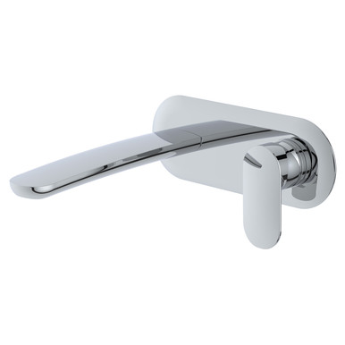 RAK Ceramics Mercury Wall Mounted Basin Mixer Tap, alternate view 3