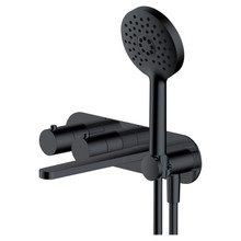 RAK Ceramics Petit Round Wall Mounted Concealed Thermostatic Bath Shower Mixer Tap, alternate view 2