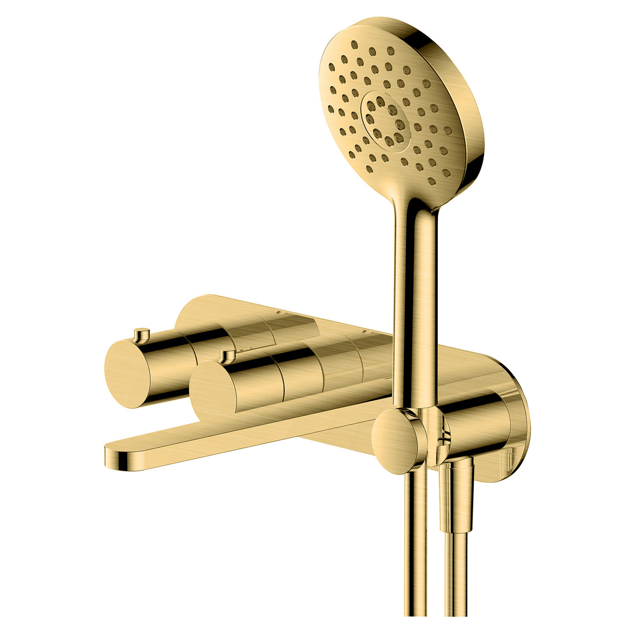 RAK Ceramics Petit Round Wall Mounted Concealed Thermostatic Bath Shower Mixer Tap