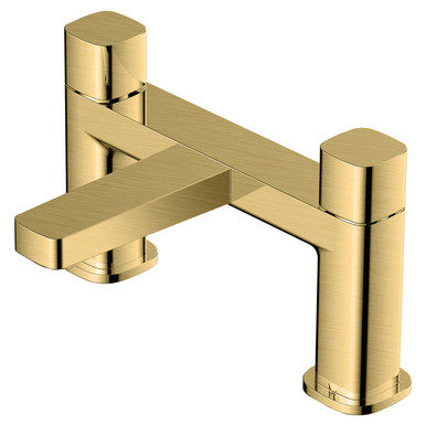 RAK Ceramics Petit Square Deck Mounted Bath Filler Tap, alternate view 3