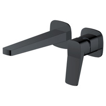 RAK Ceramics Petit Square Wall Mounted Basin Mixer Tap, alternate view 2