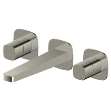 RAK Ceramics Petit Square Wall Mounted 3 Tap Hole Basin Mixer Tap, alternate view 2