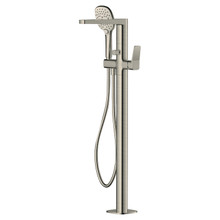 RAK Ceramics Petit Square Floorstanding Bath Shower Mixer Tap, alternate view 2