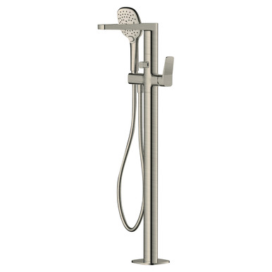 RAK Ceramics Petit Square Floorstanding Bath Shower Mixer Tap, alternate view 3