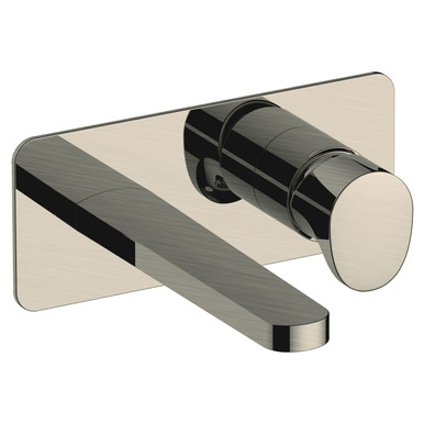 RAK Ceramics Positano Wall Mounted Basin Mixer Tap with Back Plate, alternate view 3
