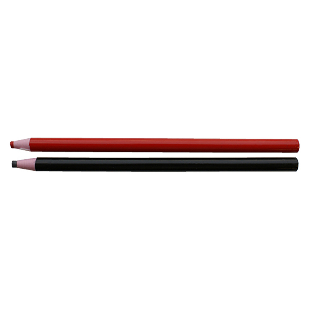 Tileasy Black and Red 2 x Pencil Pack of Water Resistant China Markers