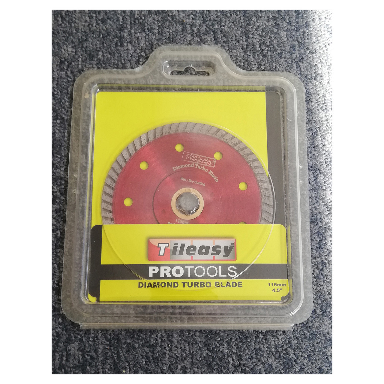 Tileasy Angle Grinder Diamond Turbo Blade with 10mm Rim