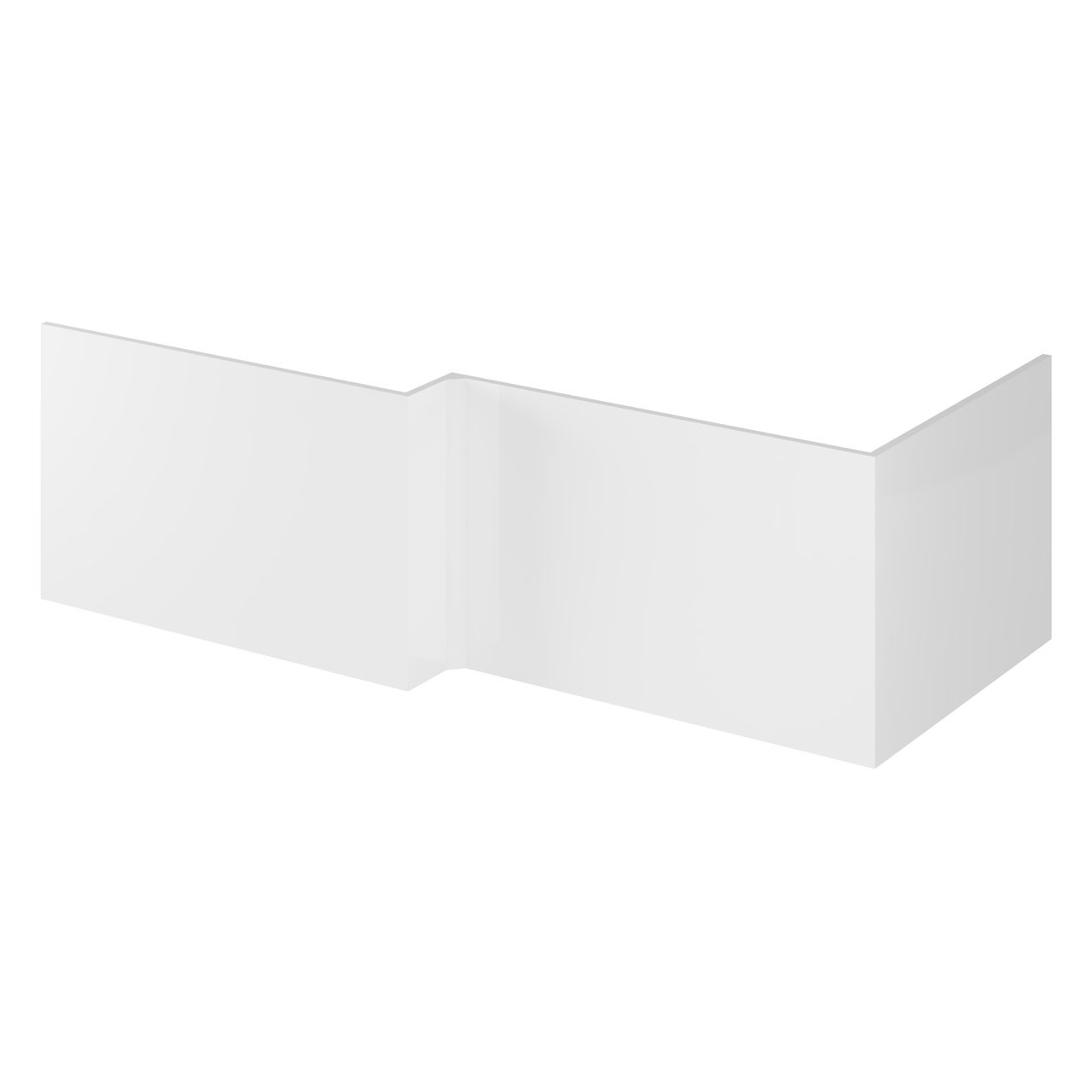 Hudson Reed Fusion Square Shower Bath End Panel