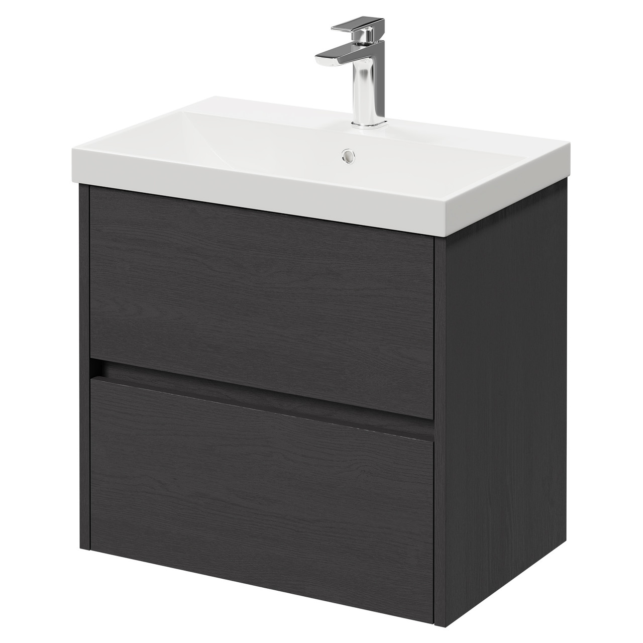 Montego Wall Mounted 2 Drawer Vanity Unit with Rimini Basin