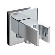 Bristan Square Wall Outlet with Shower Handset Holder, alternate view 2