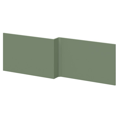 Wholesale Domestic Satin Green Mdf L Shaped Front Bath Panel | | 1700Mm