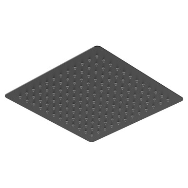 Colore Matt Black Square Thin Fixed Shower Head | | Stainless Steel | 300Mm