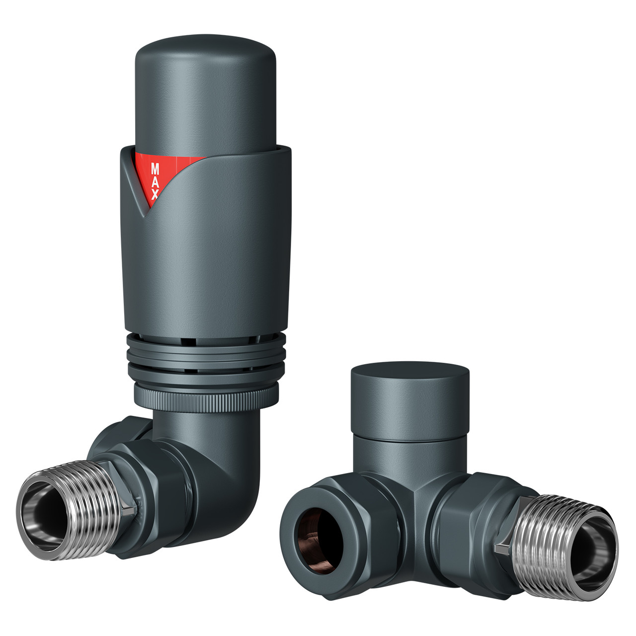 Dias Thermostatic Corner Radiator Valves