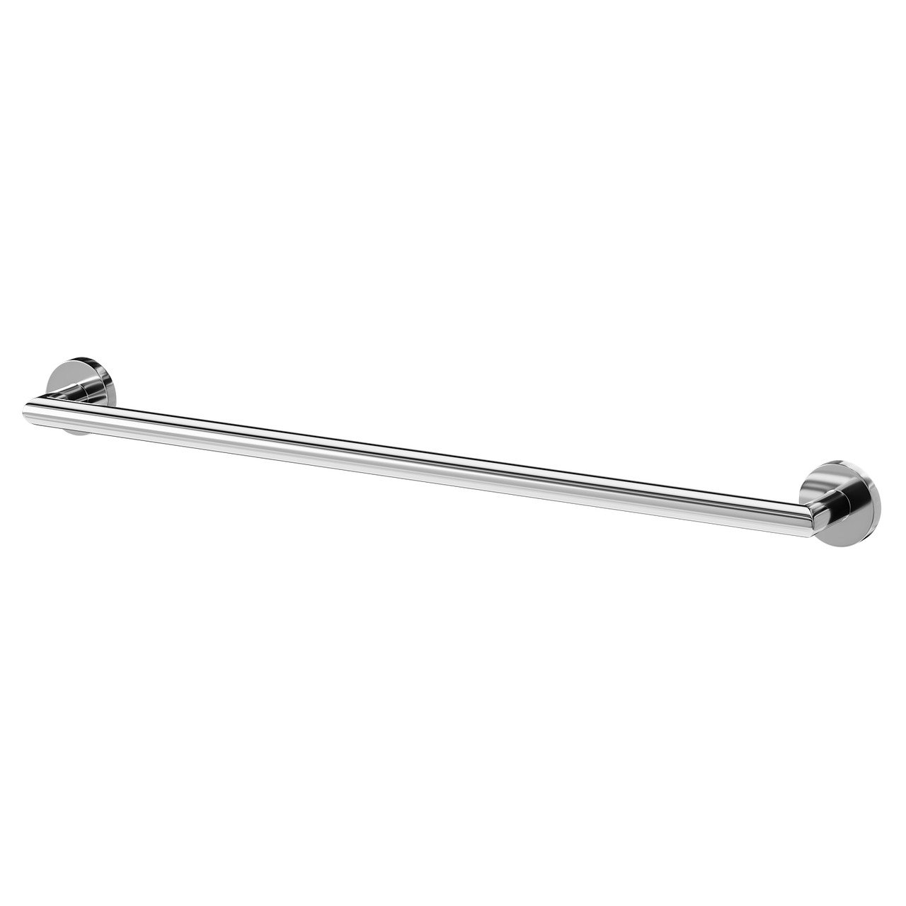 Colore Orbit Polished Wall Mounted Single Towel Rail