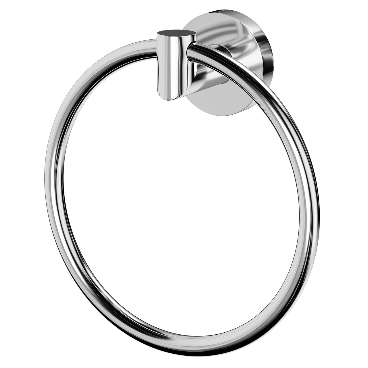 Colore Orbit Polished Wall Mounted Towel Ring