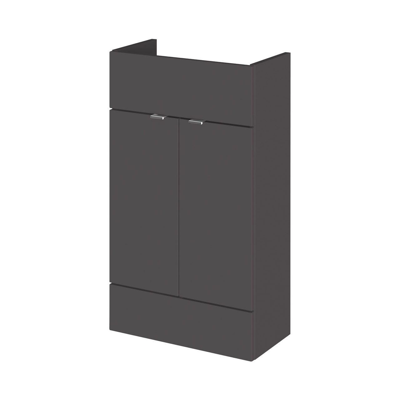 Hudson Reed Fusion 2 Door Floor Standing Compact Vanity Unit