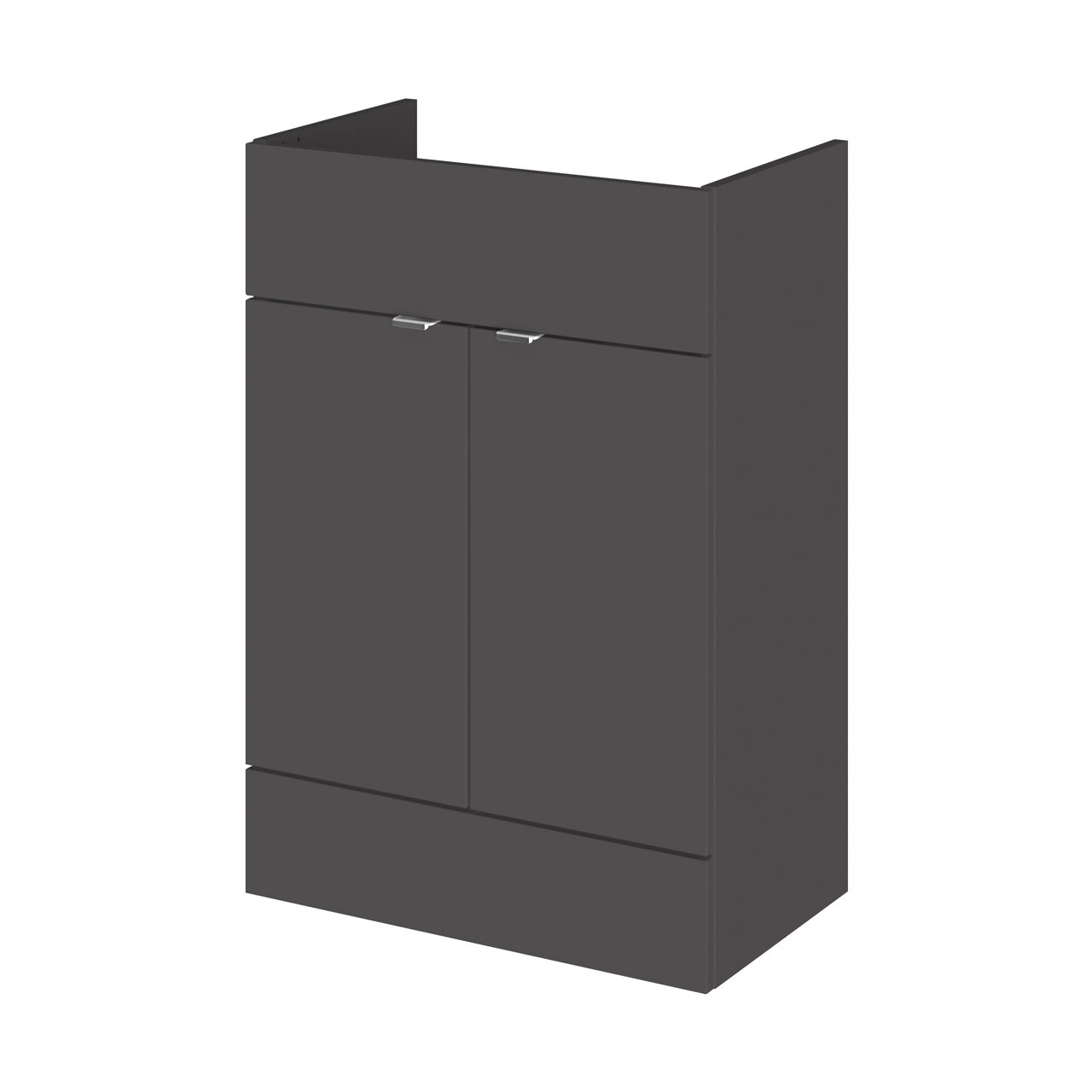 Hudson Reed Fusion 2 Door Floor Standing Vanity Unit