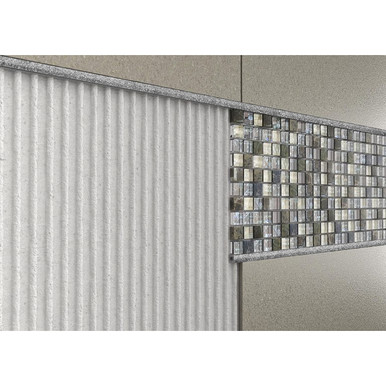 Tileasy Sparkle Metal Pencil Bar Listello, alternate view 3