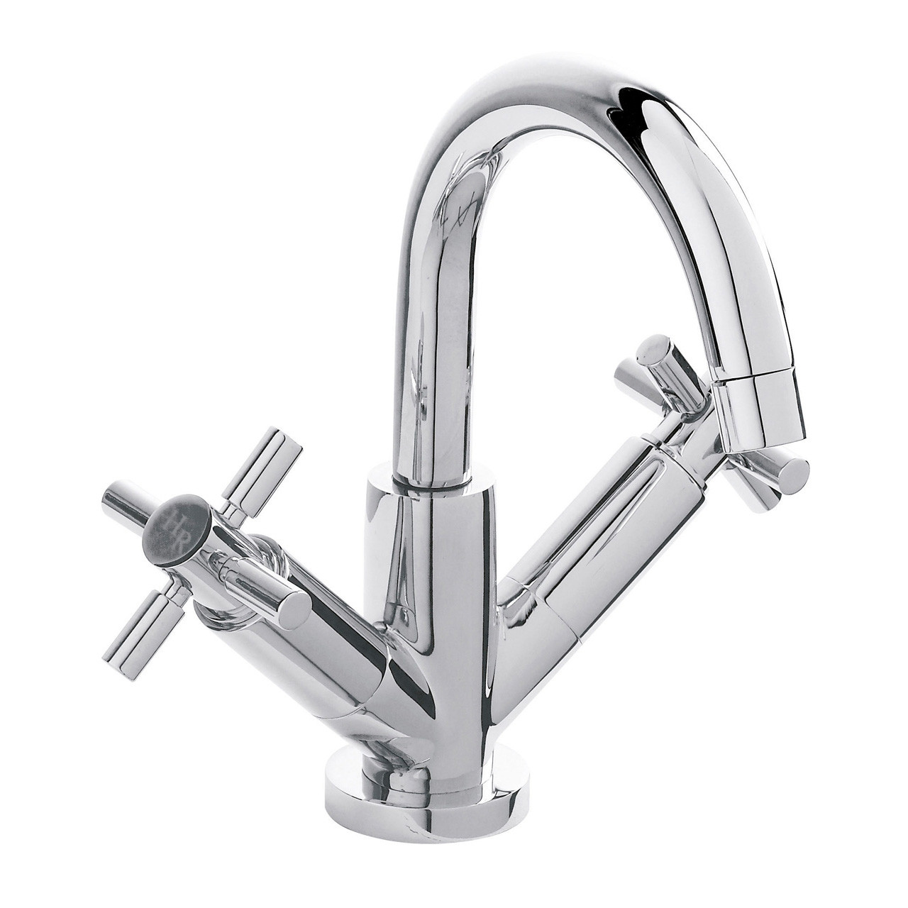 Hudson Reed Tec Crosshead Mono Basin Mixer Tap and Waste