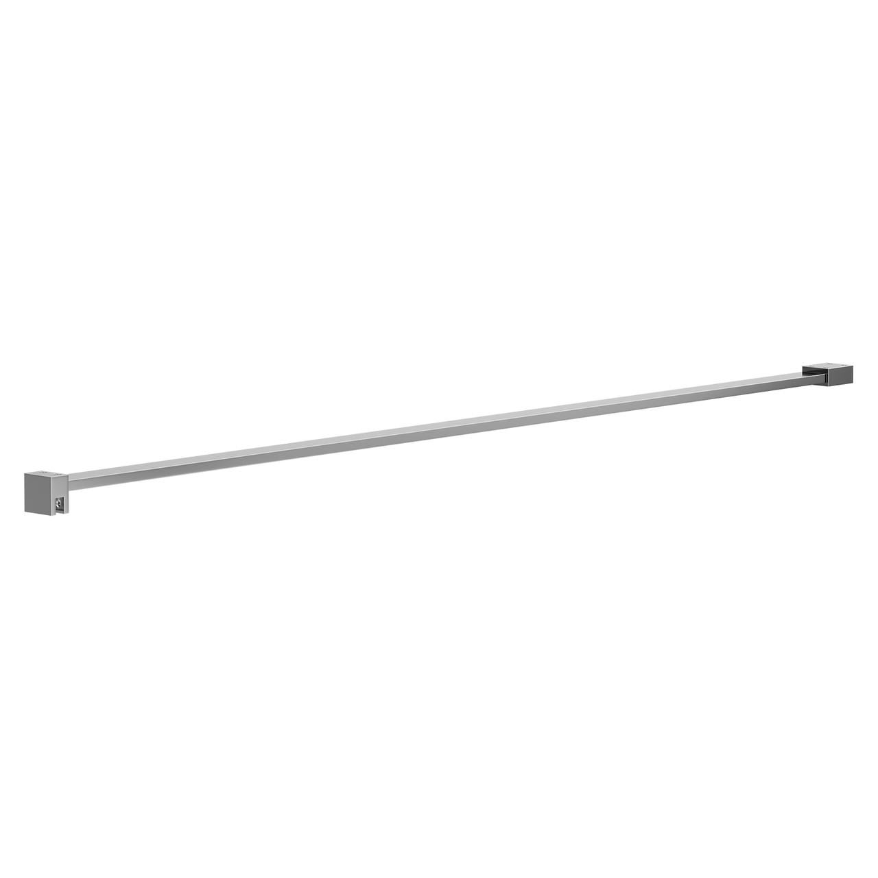 Chrome N/A Pacco Polished Flat Support Bar | | Aluminium | 8Mm/10Mm