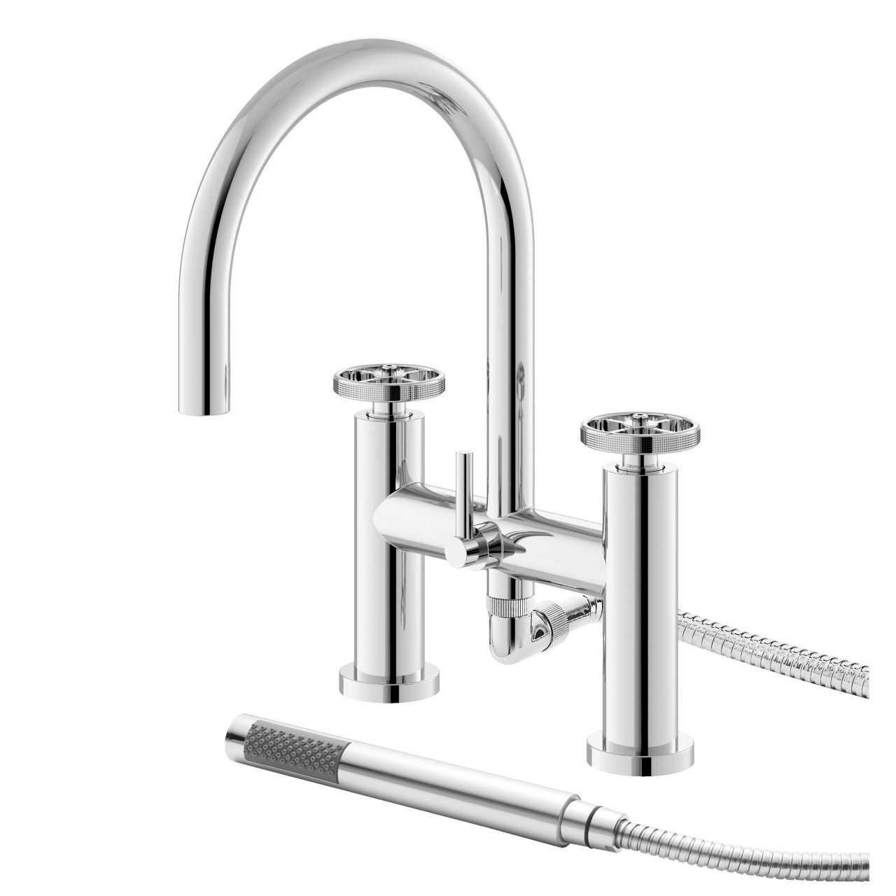 Hudson Reed Revolution Industrial Bath Shower Mixer Tap