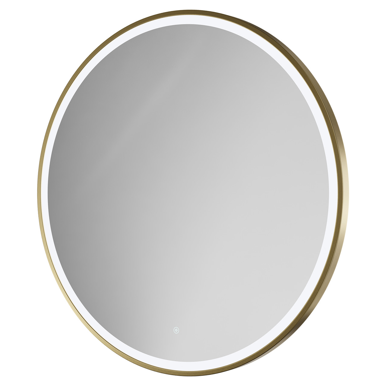 Colore Ozark Round Illuminated Dimmable LED Mirror with Demister and Touch Sensor