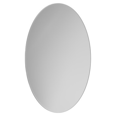 Wholesale Domestic Light Merion Oval Mirror | Glass | 500Mm X 700Mm