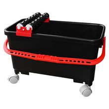 Tileasy Washboy Set including 23 Litre Bucket with Castors and Twin Rollers, alternate view 2