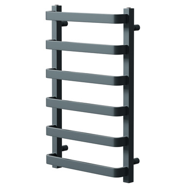 Milton Anthracite 800mm x 500mm Heated Towel Rail - Wholesale Domestic