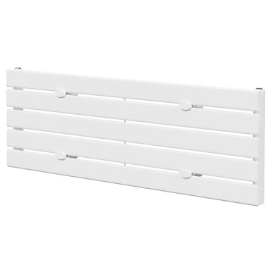 Hudson Heating White Hudson Horizontal Single Panel Radiator | | Mild Steel | 376Mm X 1200Mm