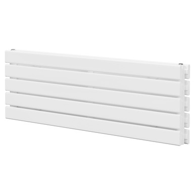 Hudson Heating White Hudson Horizontal Double Panel Radiator | | Mild Steel | 376Mm X 1200Mm
