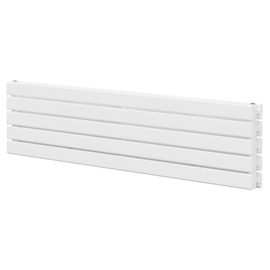 Hudson Heating White Hudson Horizontal Double Panel Radiator | | Mild Steel | 376Mm X 1600Mm