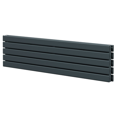 Hudson Heating Anthracite Hudson Horizontal Double Panel Radiator | | Mild Steel | 376Mm X 1600Mm