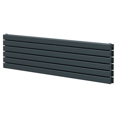 Hudson Heating Anthracite Hudson Horizontal Double Panel Radiator | | Mild Steel | 452Mm X 1800Mm