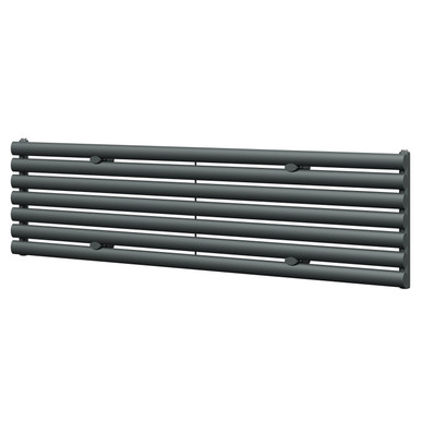 Boone Anthracite Horizontal Single Panel Radiator | | Mild Steel | 420Mm X 1800Mm