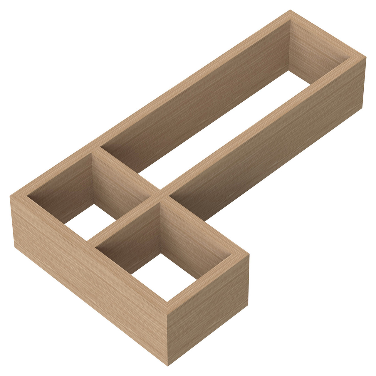 Nuie L-Shaped Drawer Organiser Insert