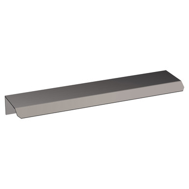 Hudson Reed Brushed Pewter Finger Pull Furniture Handle | | Aluminium | 150Mm
