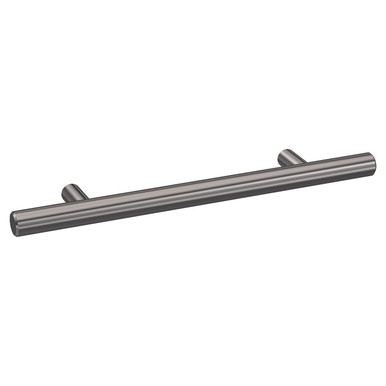 Hudson Reed Brushed Pewter Bar Furniture Handle | | Aluminium | 96Mm